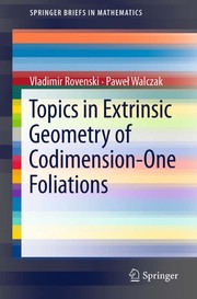 Topics in Extrinsic Geometry of Codimension-One Foliations Cover Image