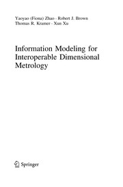 Information Modeling for Interoperable Dimensional Metrology Cover Image