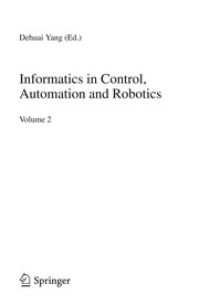 Informatics in Control, Automation and Robotics Volume 2  Cover Image