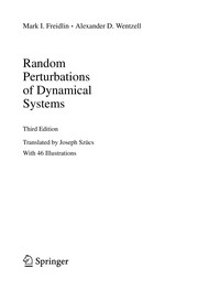 Random Perturbations of Dynamical Systems Cover Image