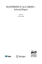 Manfredo P. do Carmo – Selected Papers Cover Image