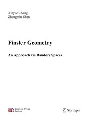 Finsler Geometry An Approach via Randers Spaces  Cover Image