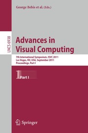 Advances in Visual Computing 7th International Symposium, ISVC 2011, Las Vegas, NV, USA, September 26-28, 2011. Proceedings, Part I  Cover Image