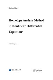 Homotopy Analysis Method in Nonlinear Differential Equations Cover Image