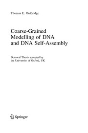 Coarse-Grained Modelling of DNA and DNA Self-Assembly Cover Image