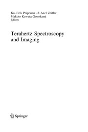 Terahertz Spectroscopy and Imaging Cover Image