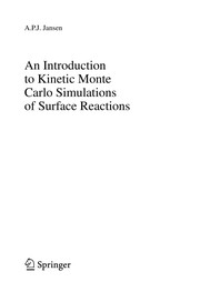 An Introduction to Kinetic Monte Carlo Simulations of Surface Reactions Cover Image