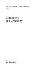 Computers and Creativity Cover Image