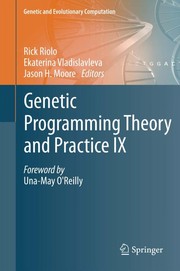 Genetic Programming Theory and Practice IX Cover Image
