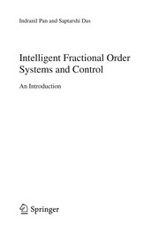 Intelligent Fractional Order Systems and Control An Introduction  Cover Image