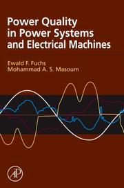 Power quality in power systems and electrical machines  Cover Image