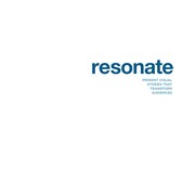 Resonate : present visual histories that transform audiences  Cover Image