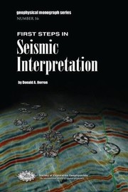 First steps in seismic interpretation  Cover Image