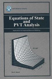 Equations of state and PVT analysis : applications for improved reservoir modeling  Cover Image