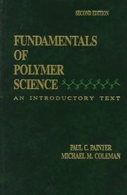 Fundamentals of polymer science : an introductory text  Cover Image