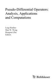 Pseudo-Differential Operators: Analysis, Applications and Computations Cover Image