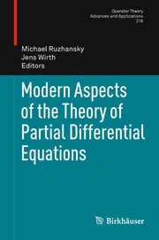 Modern Aspects of the Theory of Partial Differential Equations Cover Image