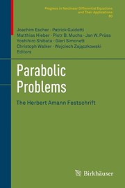 Parabolic Problems The Herbert Amann Festschrift  Cover Image