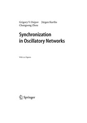 Synchronization in oscillatory networks  Cover Image