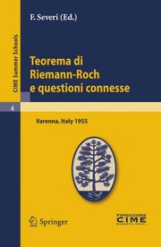 Teorema di Riemann-Roch e questioni connesse Cover Image