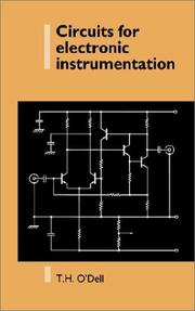 Circuits for electronic instrumentation /  Cover Image