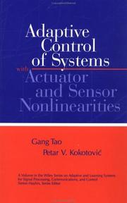 Adaptive control of systems with actuator and sensor nonlinearities  Cover Image