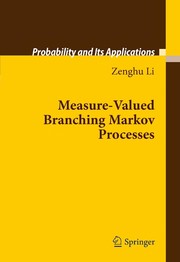 Measure-Valued Branching Markov Processes Cover Image