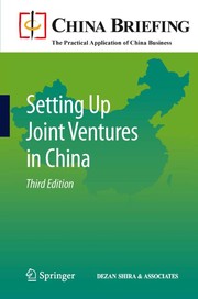 Setting Up Joint Ventures in China Cover Image