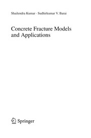 Concrete Fracture Models and Applications Cover Image