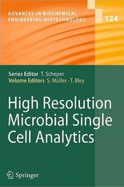 High Resolution Microbial Single Cell Analytics Cover Image