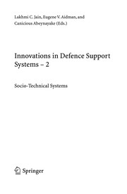 Innovations in Defence Support Systems -2 Socio-Technical Systems  Cover Image
