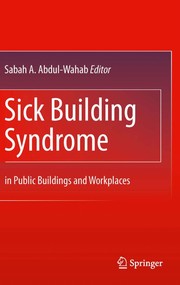 Sick Building Syndrome in Public Buildings and Workplaces  Cover Image