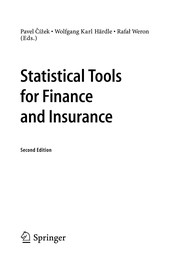 Statistical Tools for Finance and Insurance Cover Image