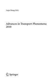 Advances in Transport Phenomena 2010 Cover Image