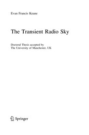 The Transient Radio Sky Cover Image