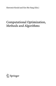 Computational Optimization, Methods and Algorithms Cover Image