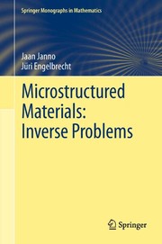 Microstructured Materials: Inverse Problems Cover Image