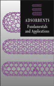 Adsorbents:  fundamentals and applications  Cover Image