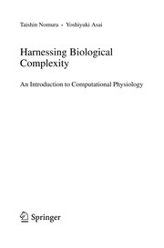 Harnessing Biological Complexity An Introduction to Computational Physiology  Cover Image