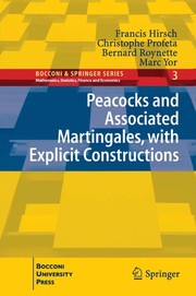 Peacocks and Associated Martingales, with Explicit Constructions Cover Image