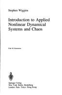 Introduction to applied nonlinear dynamical systems and chaos  Cover Image
