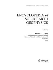 Encyclopedia of Solid Earth Geophysics Cover Image