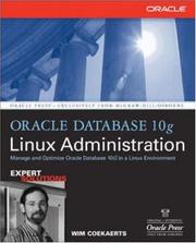 Oracle database 10g linux administration  Cover Image
