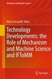 Technology Developments: the Role of Mechanism and Machine Science and IFToMM Cover Image