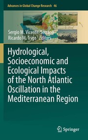 Hydrological, Socioeconomic and Ecological Impacts of the North Atlantic Oscillation in the Mediterranean Region Cover Image
