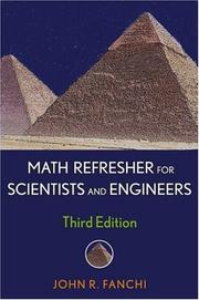 Math refresher for scientists and engineers Cover Image