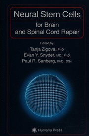 Neural stem cells for brain and spinal cord repair /  Cover Image