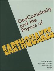 Geocomplexity and the physics of earthquakes  Cover Image