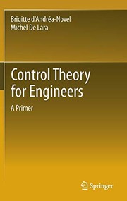 Control theory for engineers  Cover Image