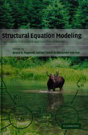 Structural equation modeling :   applications in ecological and evolutionary biology /  Cover Image
